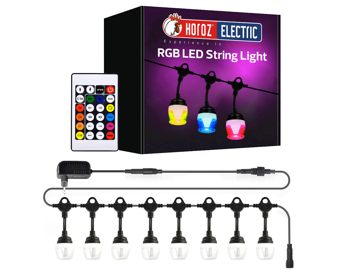 kit string led rgb